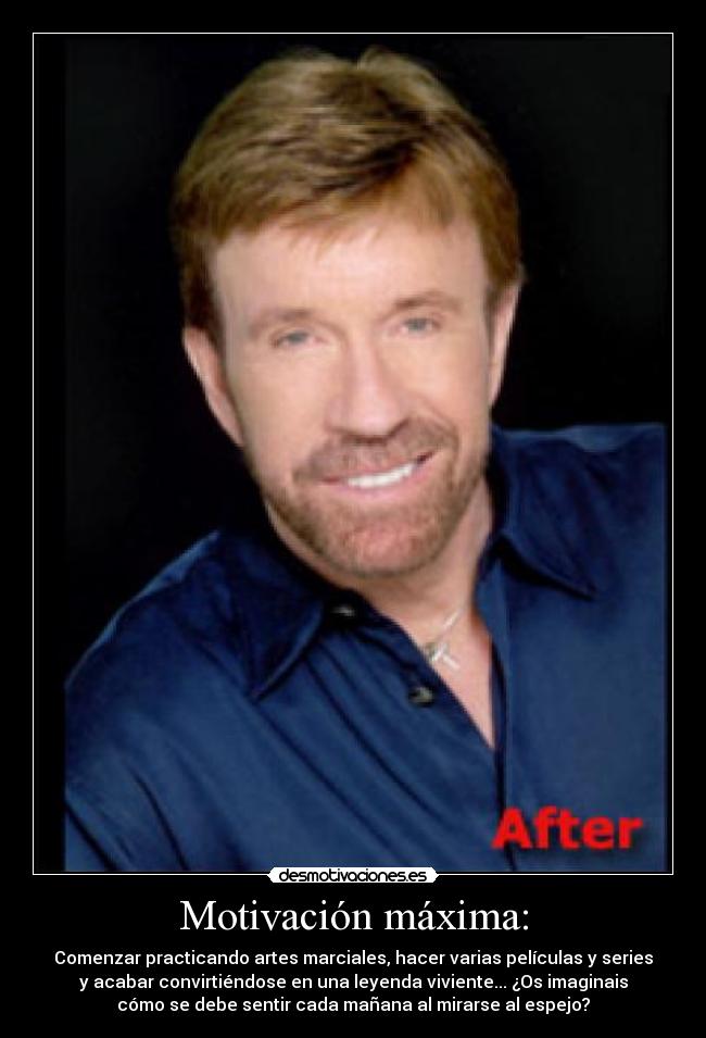 carteles chuck norris desmotivaciones