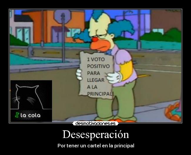 Desesperación Desmotivaciones