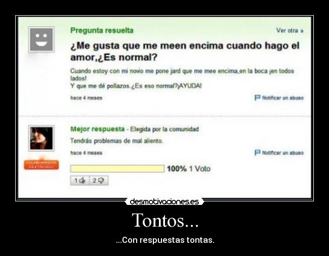 Tontos... - 