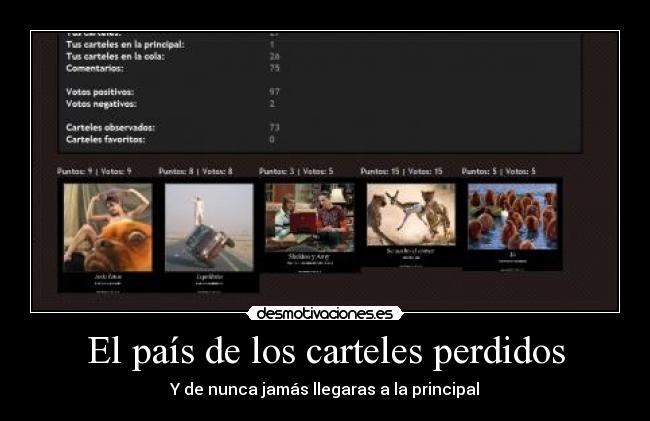 El país de los carteles perdidos - Y de nunca jamás llegaras a la principal