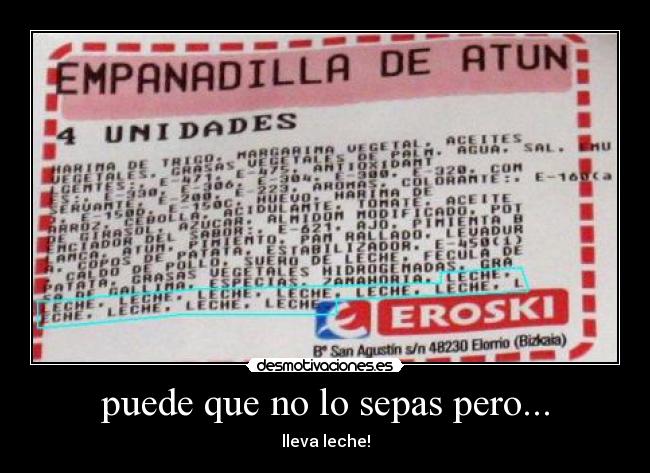 puede que no lo sepas pero... -