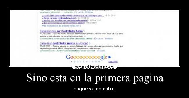 Sino esta en la primera pagina -
