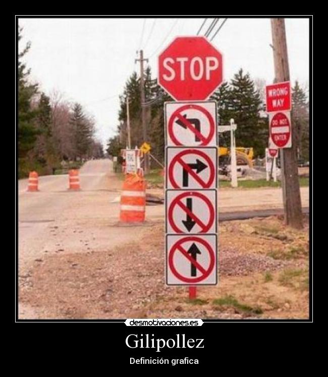 Gilipollez - Definición grafica