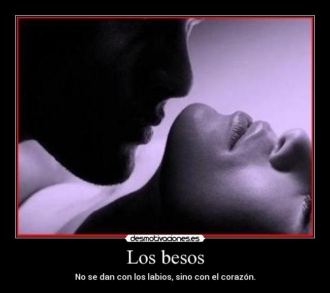 Los besos -