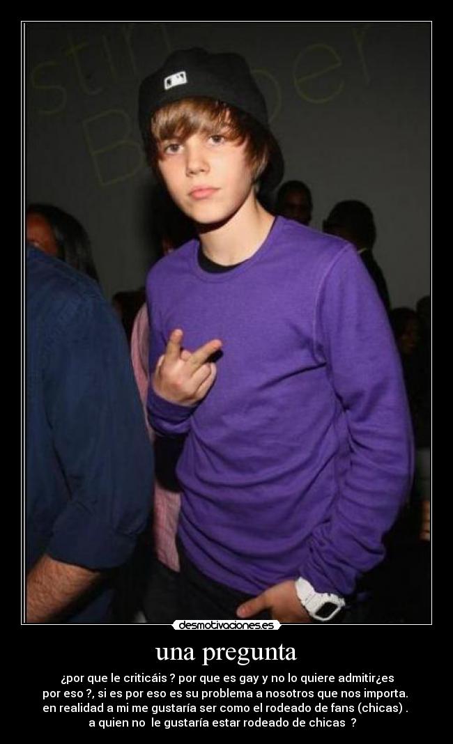 carteles por que criticais por que gay quiere admitir por eso problema noso desmotivaciones