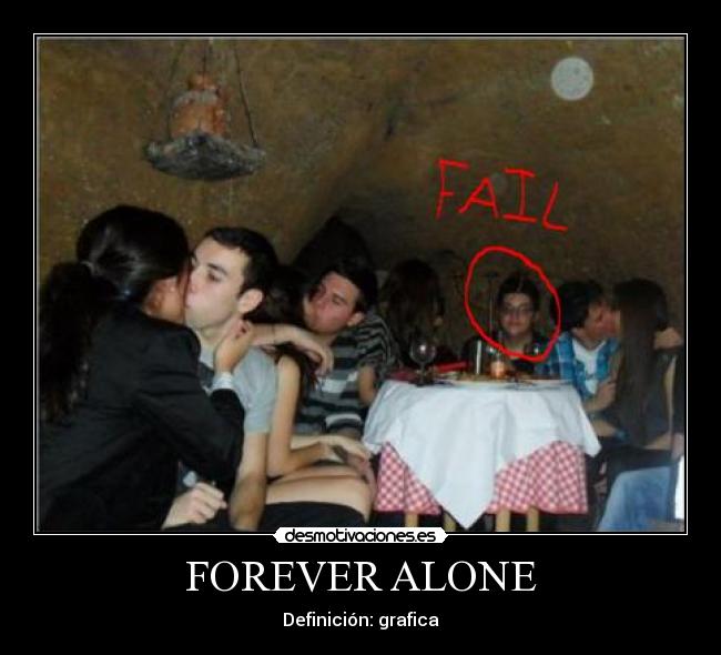 FOREVER ALONE - Definición: grafica