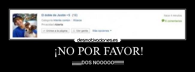 ¡NO POR FAVOR! - ¡¡¡¡¡¡¡¡DOS NOOOOO!!!!!!!!