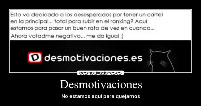 Desmotivaciones -