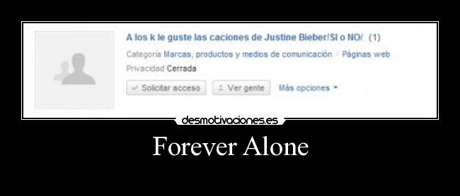 Forever Alone -