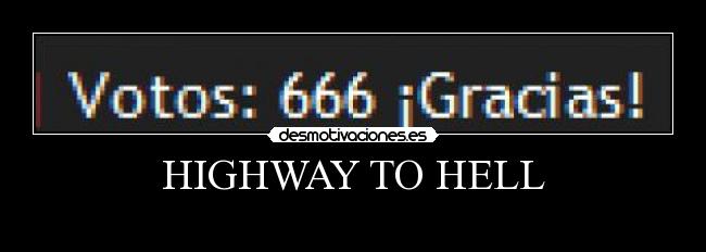 HIGHWAY TO HELL - 