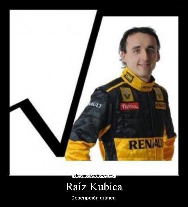 Raíz Kubica - Descripción gráfica