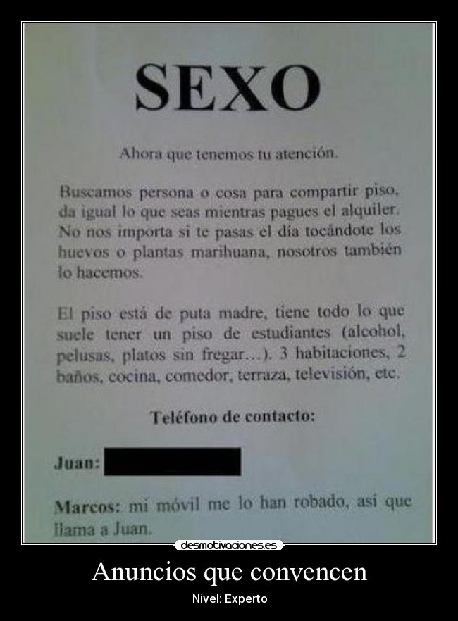 Anuncios que convencen -