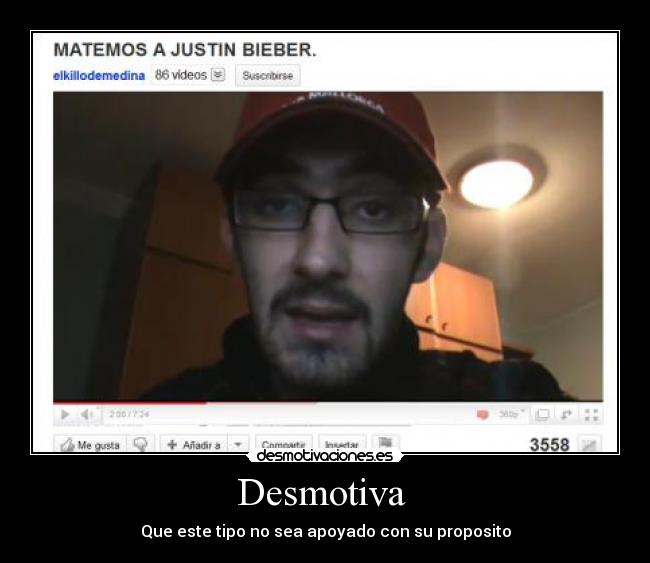 carteles justin babier desmotivaciones