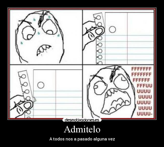Admitelo - A todos nos a pasado alguna vez