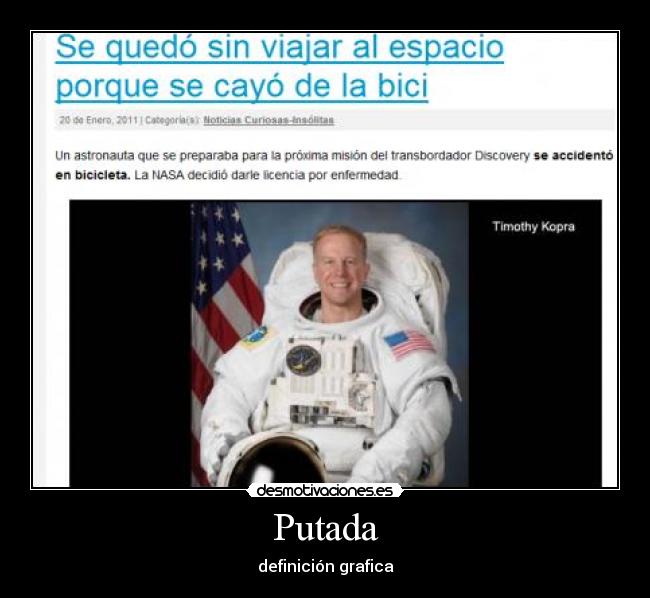 Putada - definición grafica