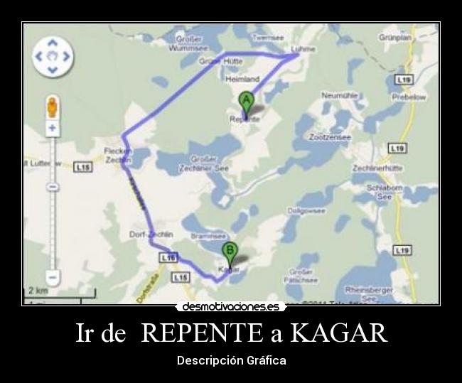 Ir de REPENTE a KAGAR -