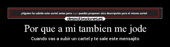 carteles agua desmotivaciones