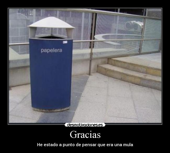 Gracias -