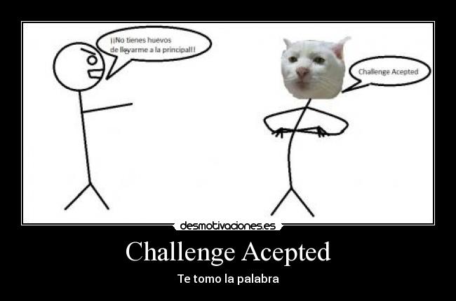 Challenge Acepted - 