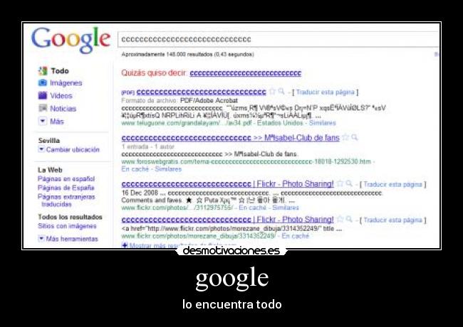 google - lo encuentra todo