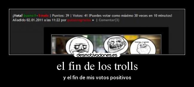 el fin de los trolls - 