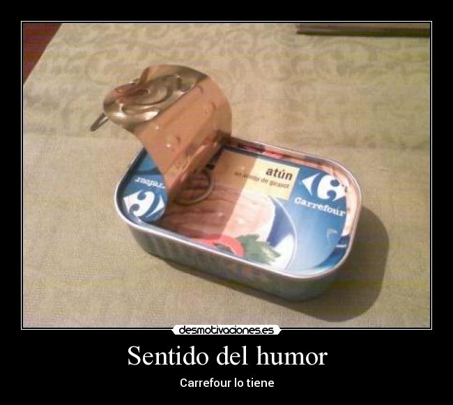 Sentido del humor - Carrefour lo tiene