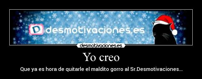 Yo creo - 