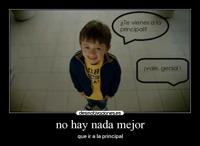 no hay nada mejor -