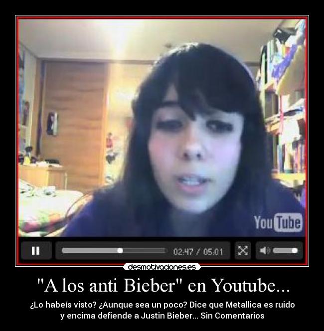 carteles justin bieber desmotivaciones