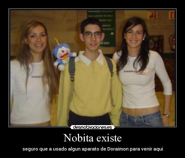 carteles nobita desmotivaciones