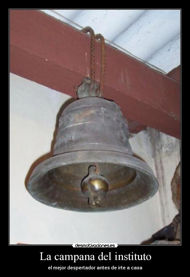 La campana del instituto - 