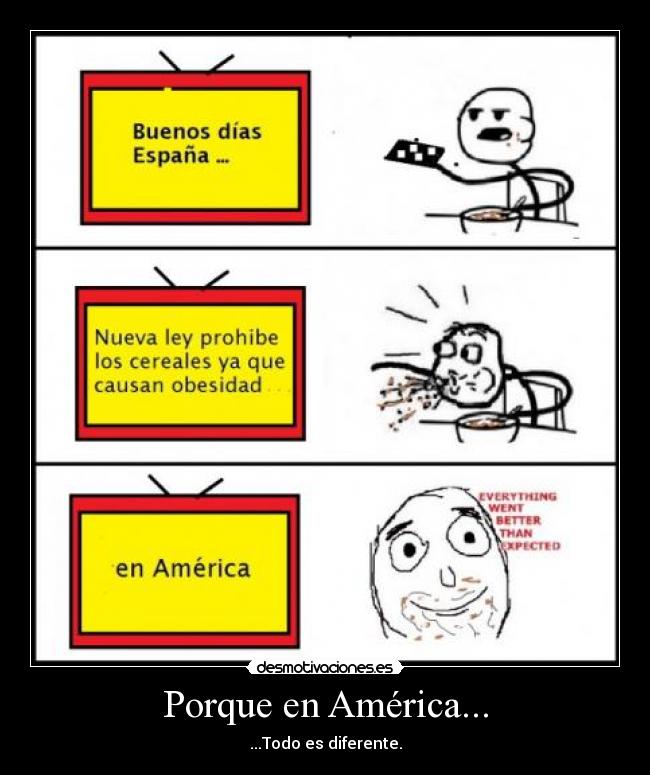 Porque en América... - 
