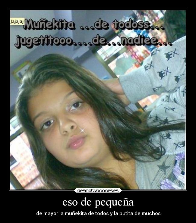 eso de pequeña - 