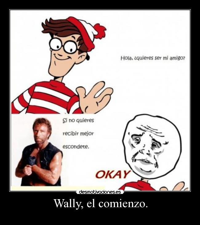 carteles wally lobootmico desmotivaciones