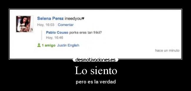Lo siento - 