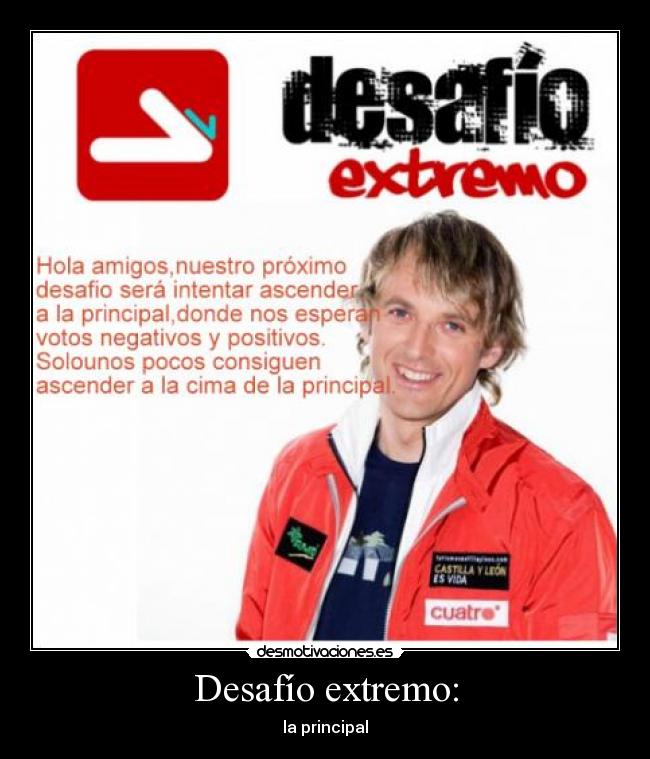 Desafío extremo: -