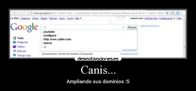 Canis... - Ampliando sus dominios :S