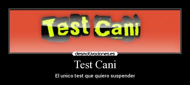 Test Cani -