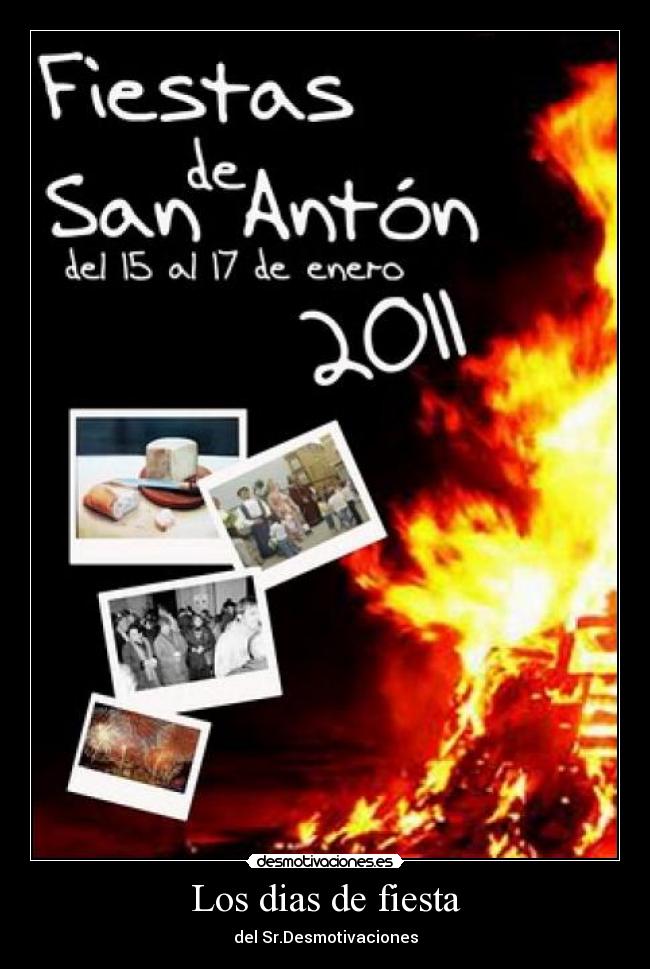 Los dias de fiesta - del Sr.Desmotivaciones