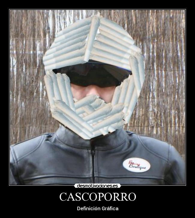 CASCOPORRO - Definición Gráfica