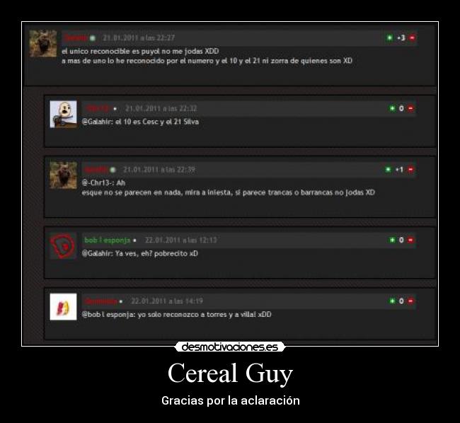 Cereal Guy -