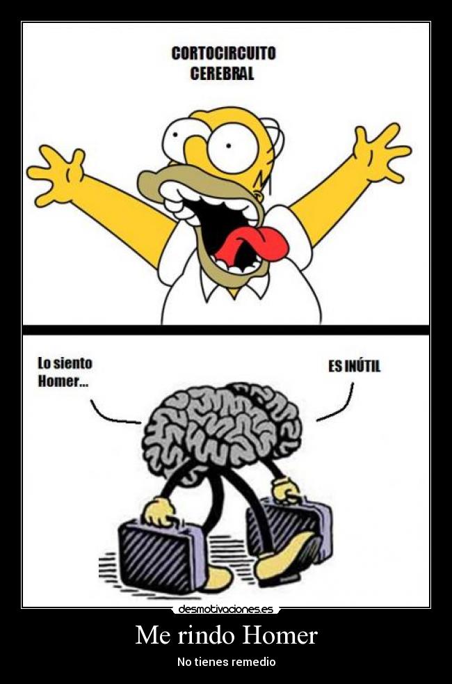 Me rindo Homer -