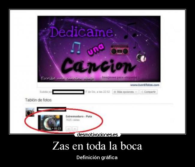 Zas en toda la boca -