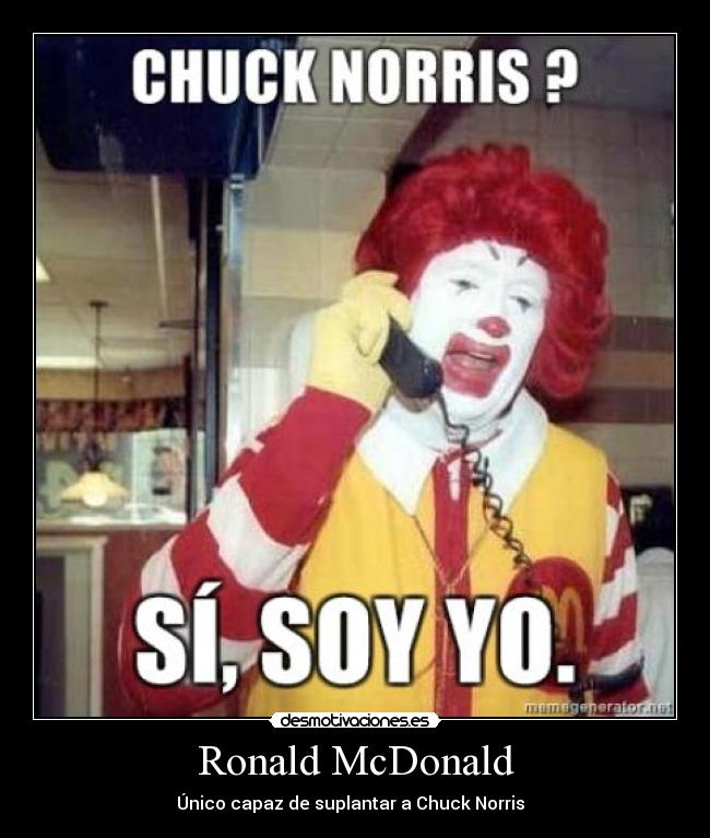 Ronald McDonald -