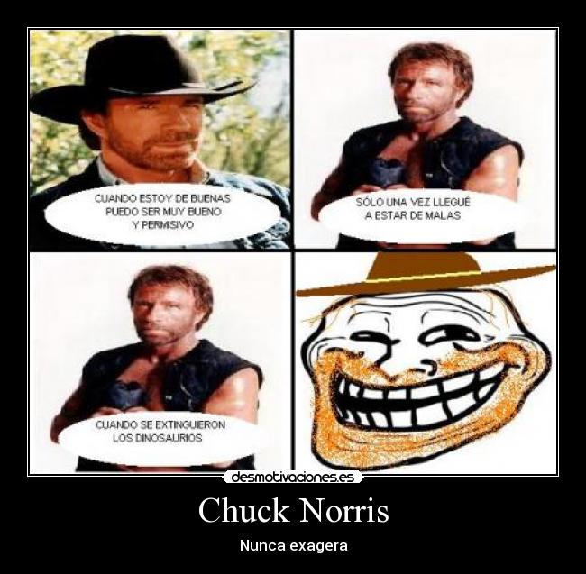 Chuck Norris - Nunca exagera
