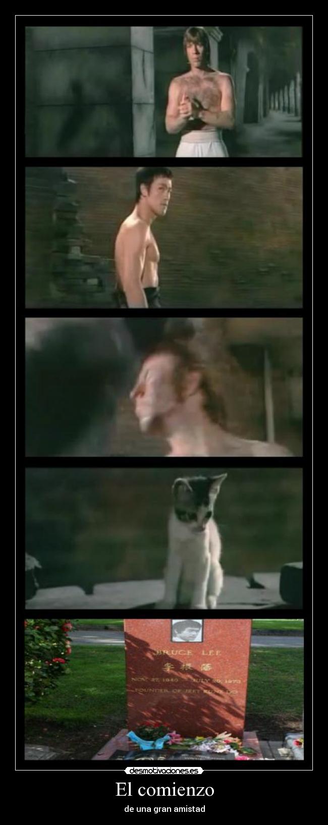 El comienzo - de una gran amistad