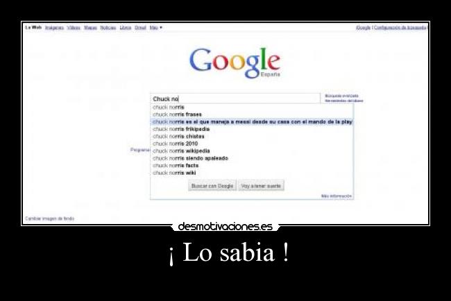 ¡ Lo sabia ! -