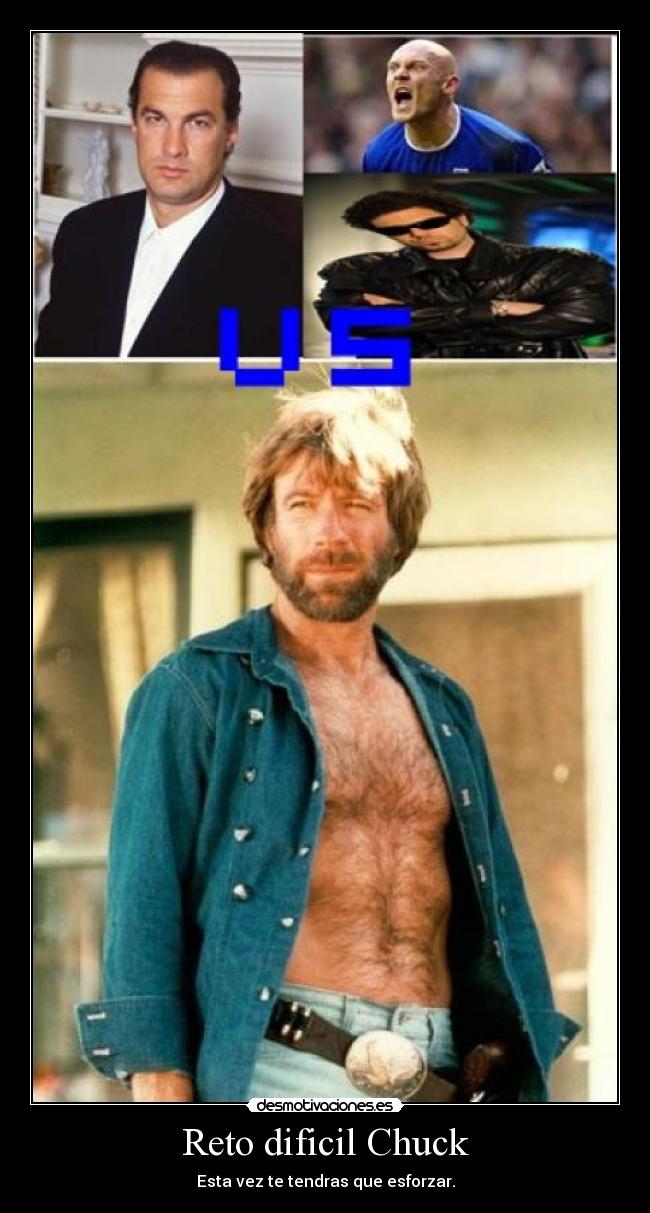 Reto dificil Chuck - Esta vez te tendras que esforzar.