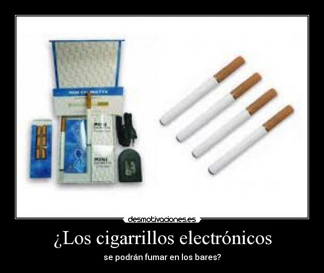 carteles cigarrillos electronicos bares bar fumar poder desmotivaciones