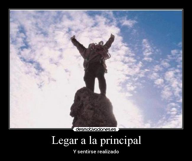 Legar a la principal - 